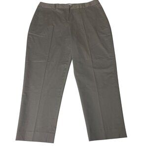 Pendleton Women Gray Chino Cropped Pants‎ Size 12